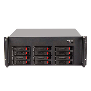  Rackmount chassis Server case 19 inch ATX Micro atx mini-itx 4U 12bay hotswap 6Gbs N432RM 