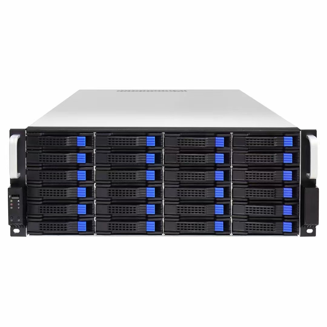  Rackmount chassis Server case 19 inch EATX ATX 4U 24bay hotswap 6Gbs N424RM 