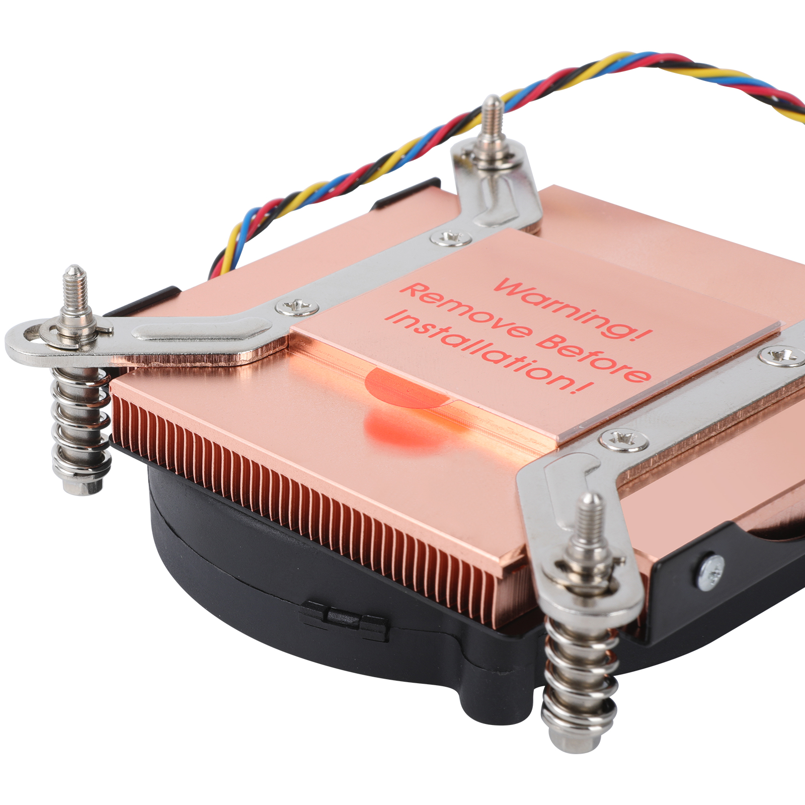  1U CPU w/ Copper heatsink support intel LGA 115x socket 