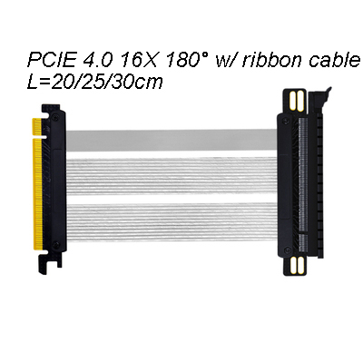  PCIE4.0 180° with ribbon cable 